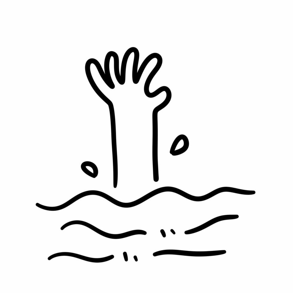 hand innehav form vatten ikon foto