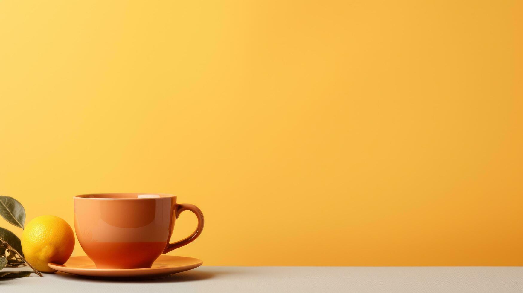 gteen te med kopia Plats i de stil av minimalistisk bakgrunder foto