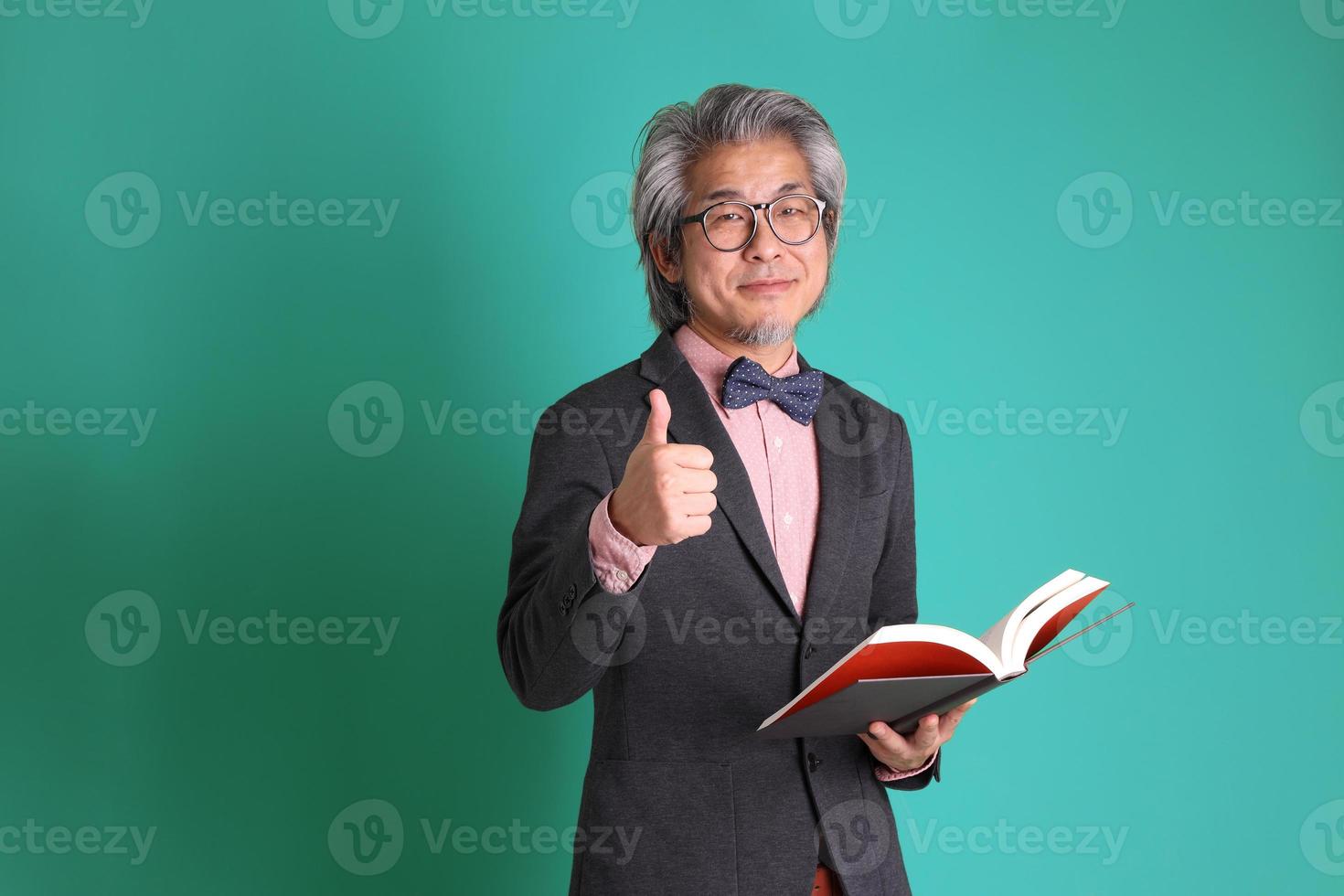 östasiatisk lärare foto