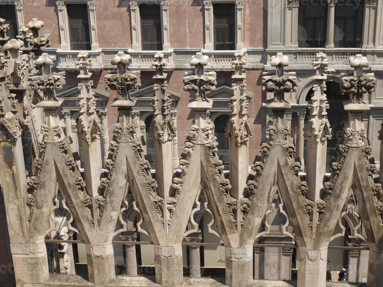 duomo di milano milankatedralen foto