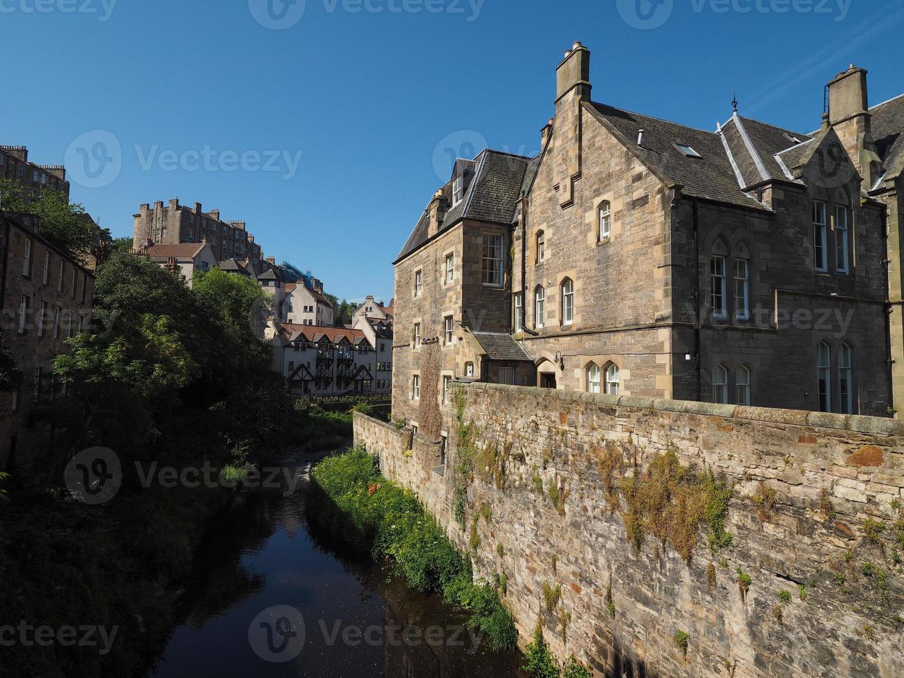 Dean Village i Edinburgh foto