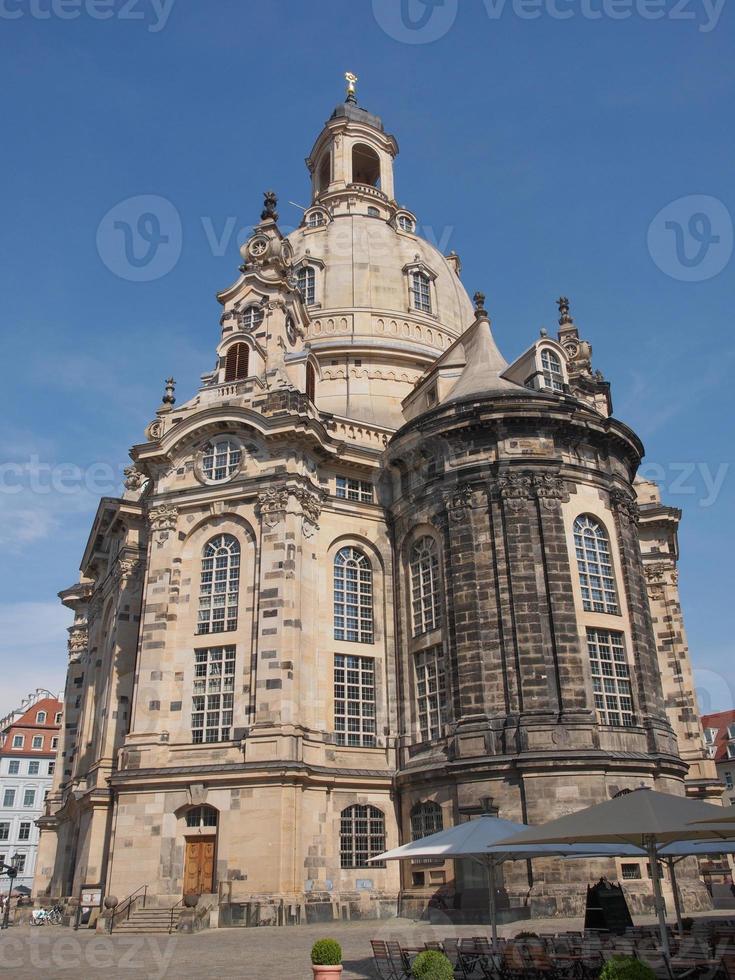 frauenkirche i dresden foto