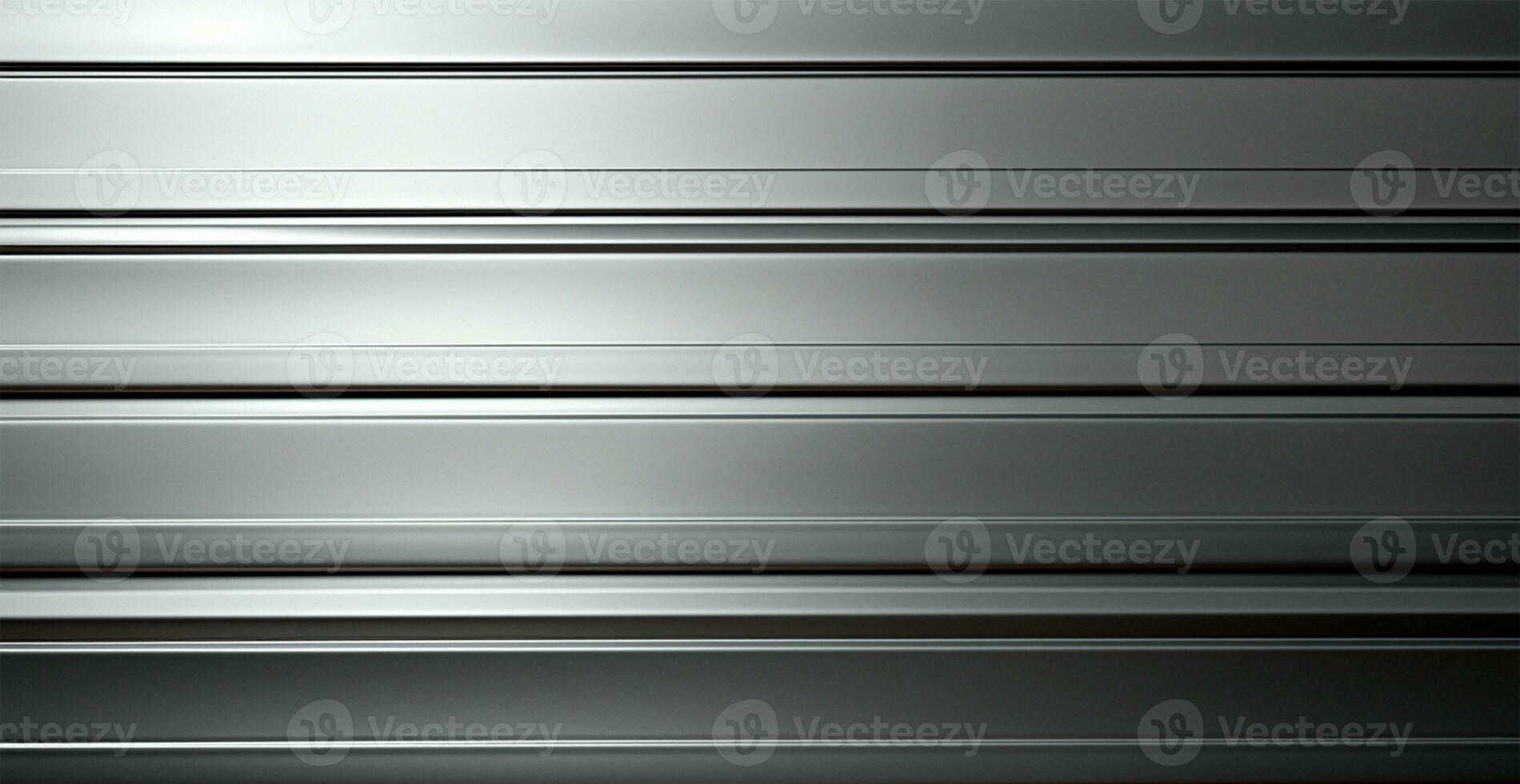 panorama- metall textur, stål silver- bakgrund - ai genererad bild foto
