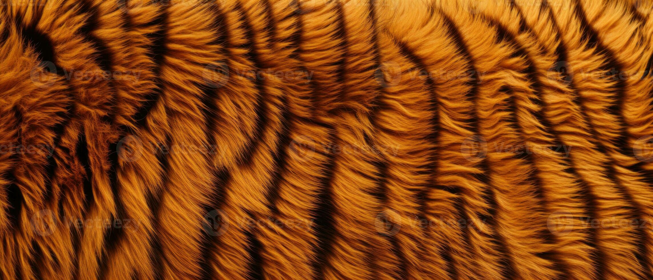 tiger päls, vild djur- textur, ai genererad foto