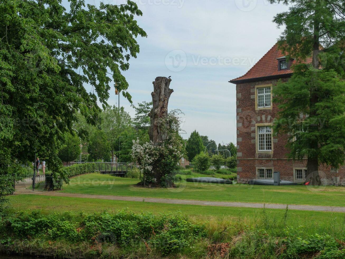 velen stad i Westfalen foto