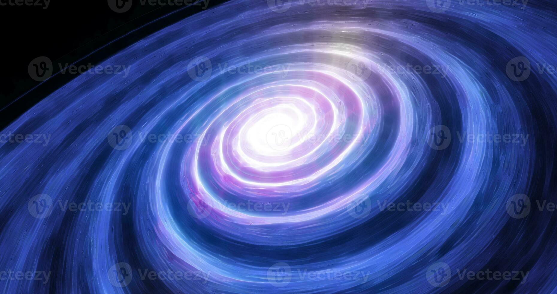 abstrakt blå virvlande vriden virvel energi magisk kosmisk galaktisk ljus lysande spinning tunnel tillverkad av rader, bakgrund foto