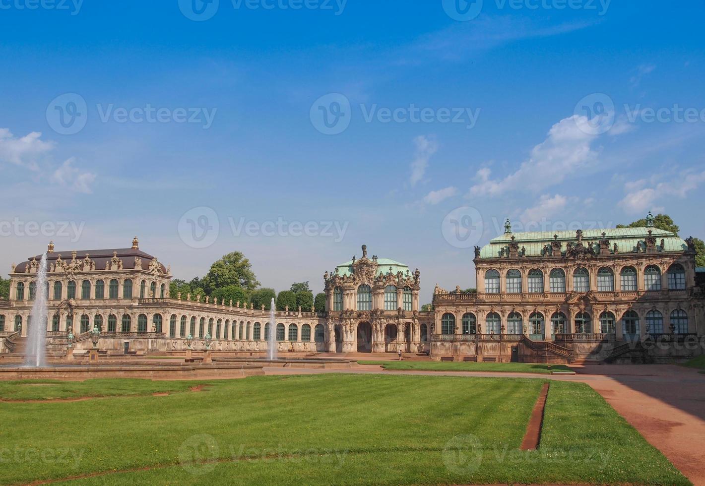 Zwinger Palace i Dresden foto