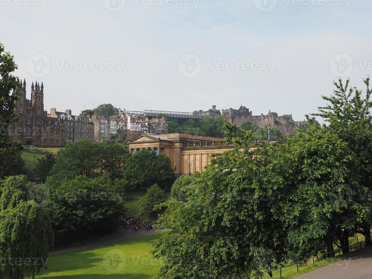 skotska nationella galleriet i edinburgh foto