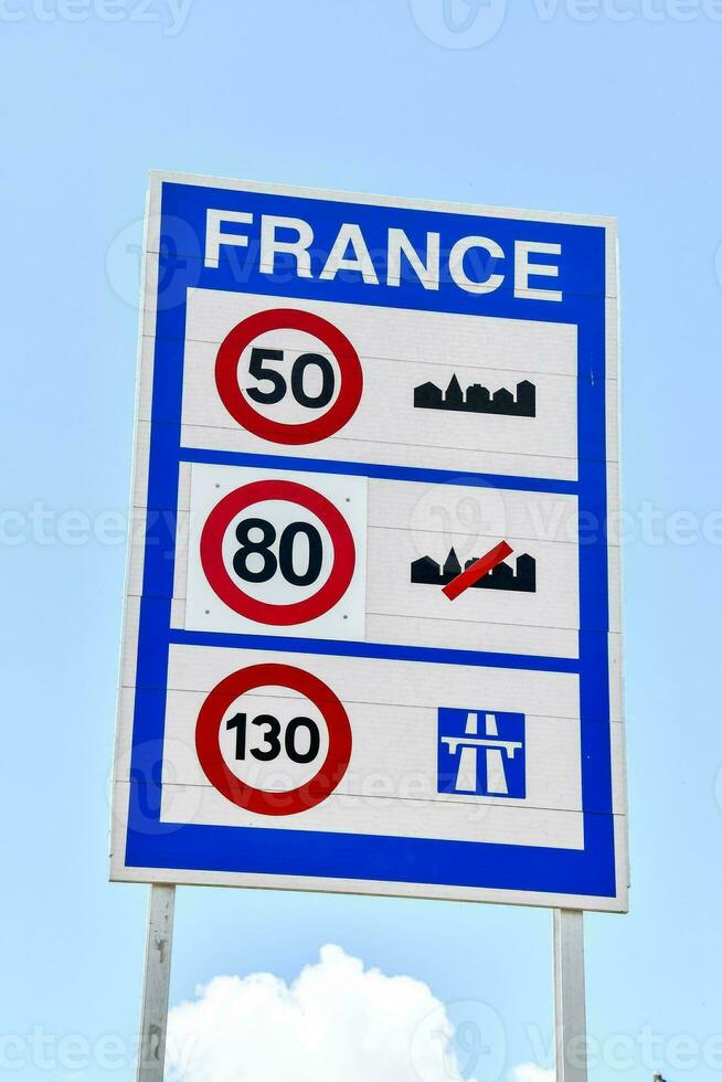 en gata tecken för Frankrike foto