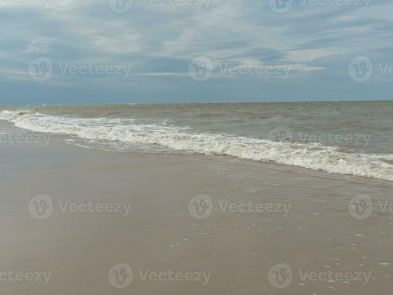 ön spiekeroog i tyskland foto