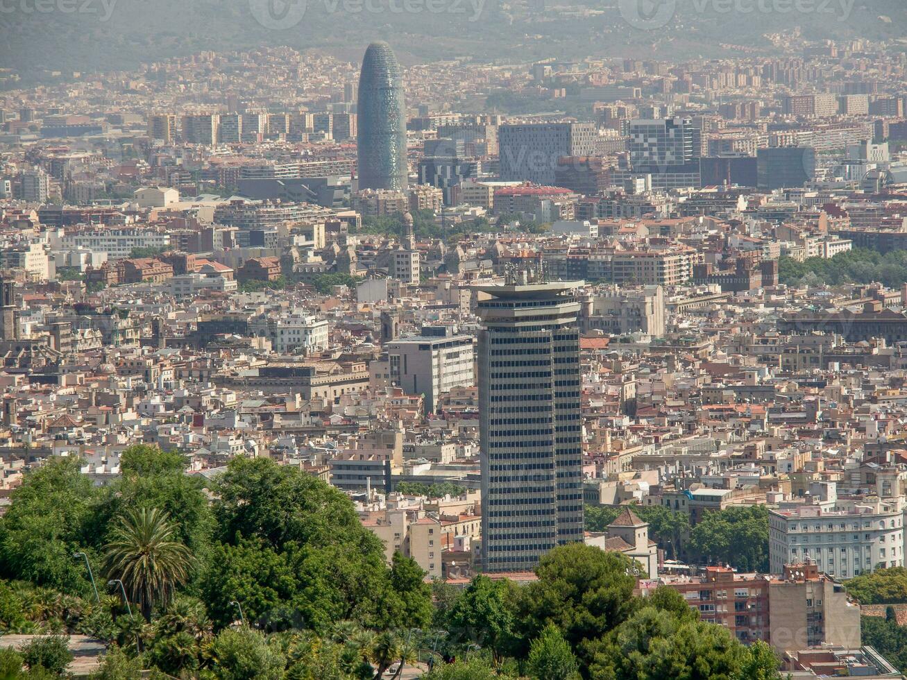 barcelona i spanien foto