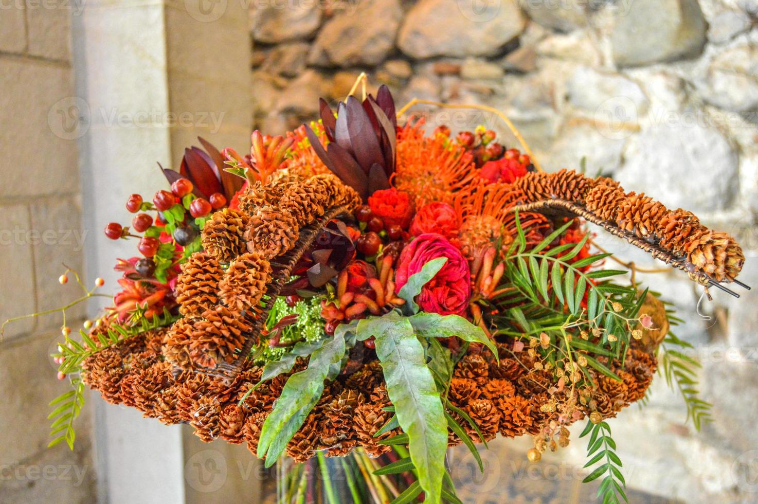 blomsterfestival i girona temps de flors, spanien. 2018 foto