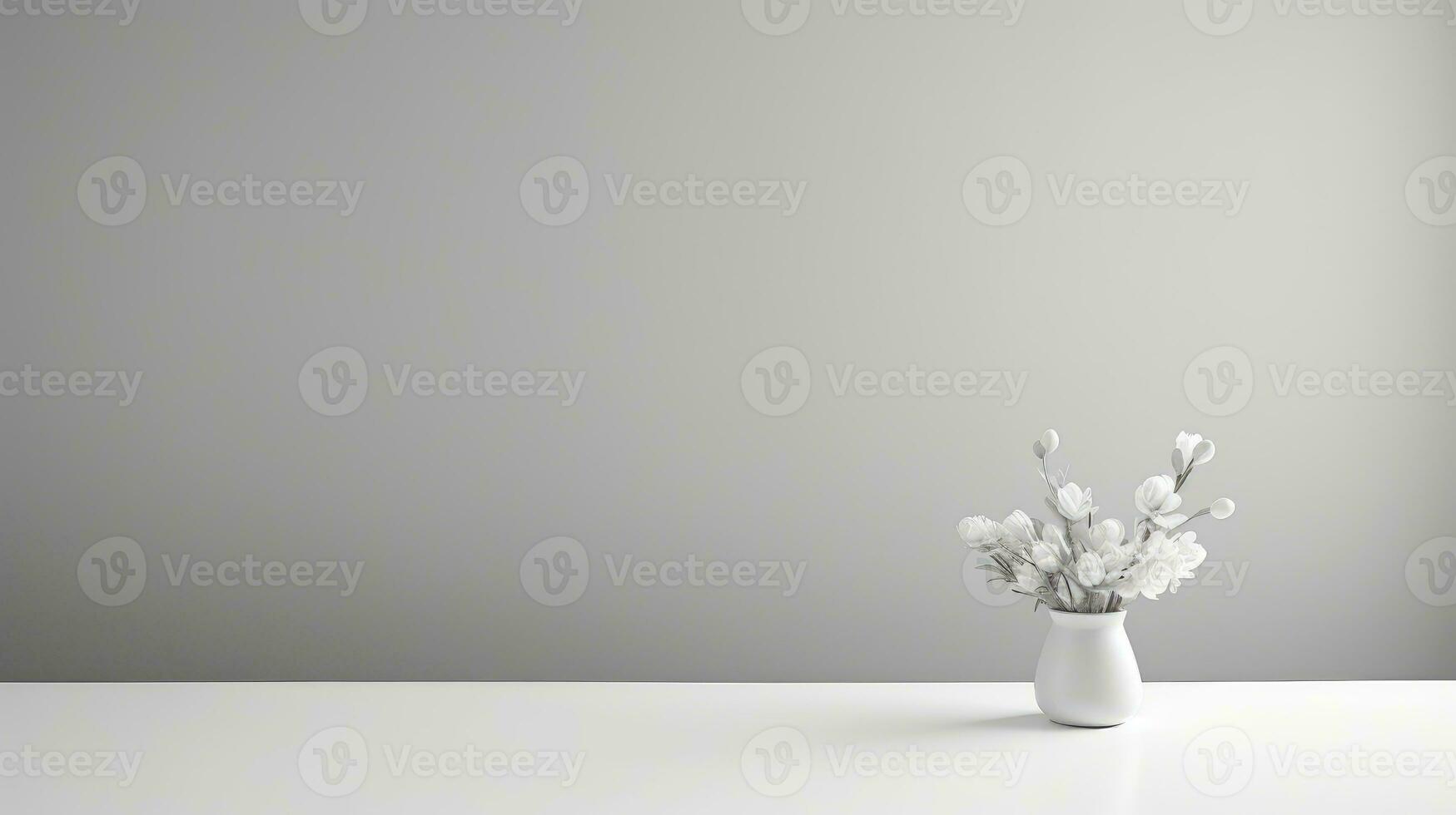 golv vit grå tabell bakgrund ai genererad foto