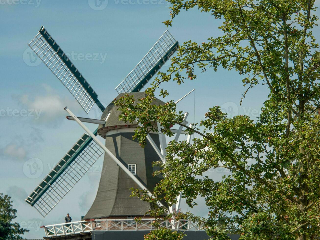 de stad av papenburg foto