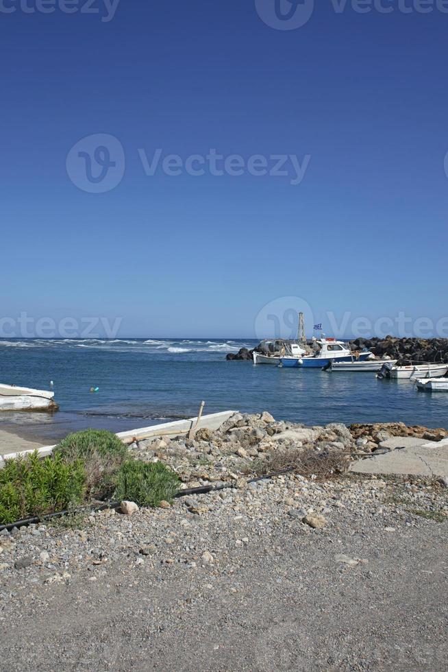 strand frangokastello i Creta ö Grekland modern sommar bakgrund foto