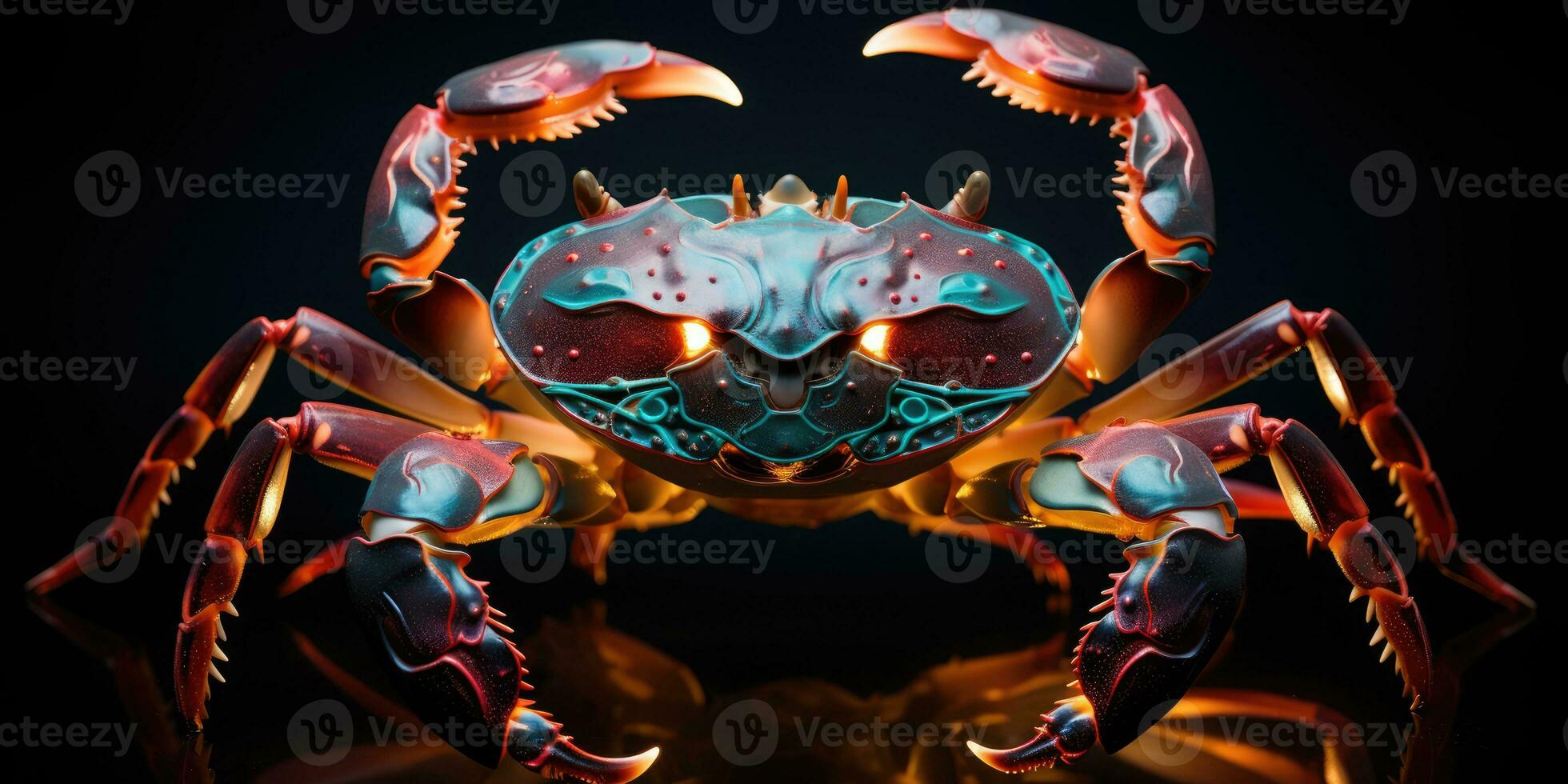 cancer de krabba zodiaken tecken generativ ai foto