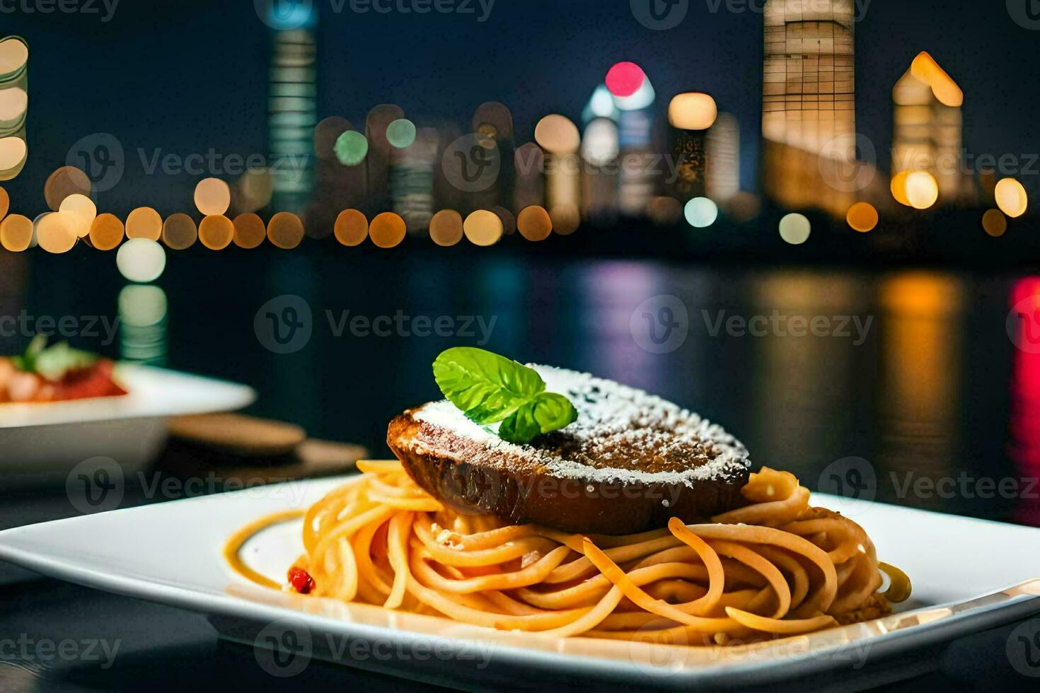 de bäst restauranger i dubai. ai-genererad foto