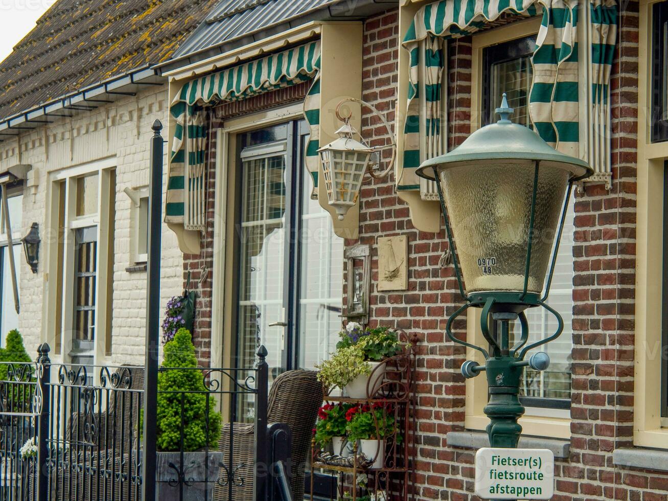 de dutch stad av urk foto