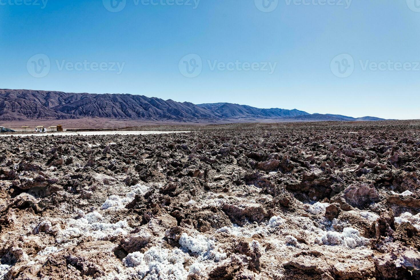 landskap av de dold baltinache laguner - atacama öken- - Chile. foto