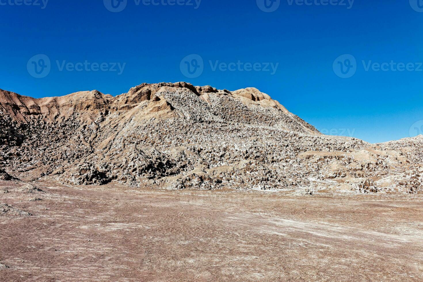 landskap av de atacama öken- - san pedro de atacama - el loa - antofagasta område - Chile. foto