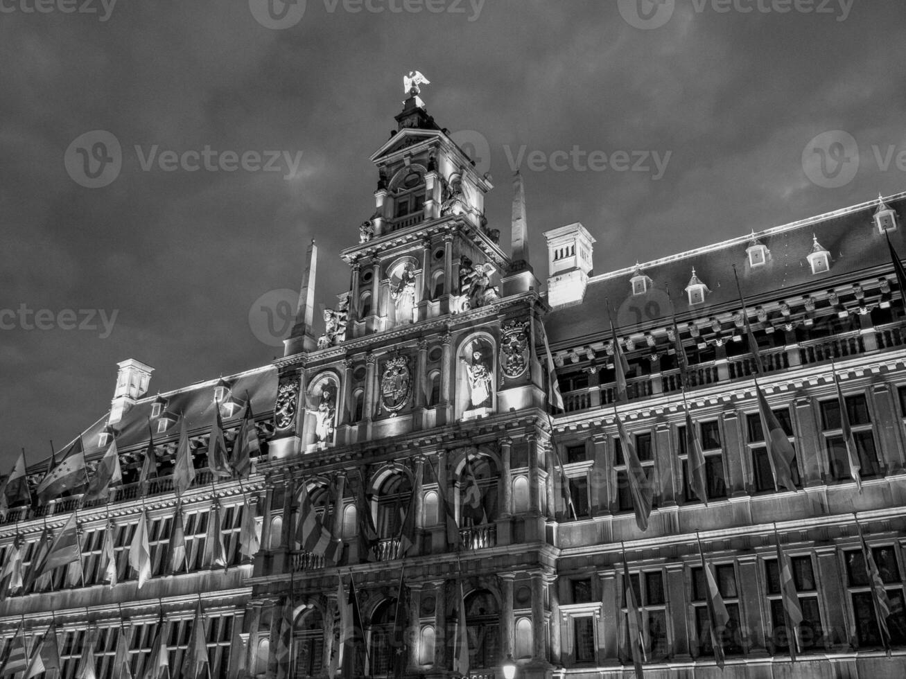 antwerpen stad i belgien foto