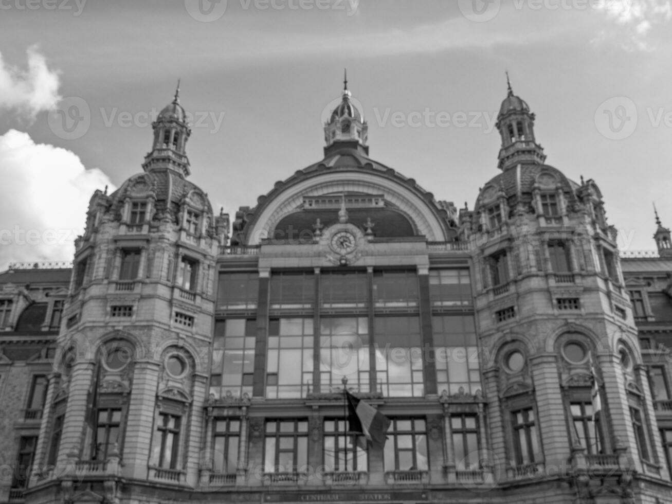 staden Antwerpen i Belgien foto