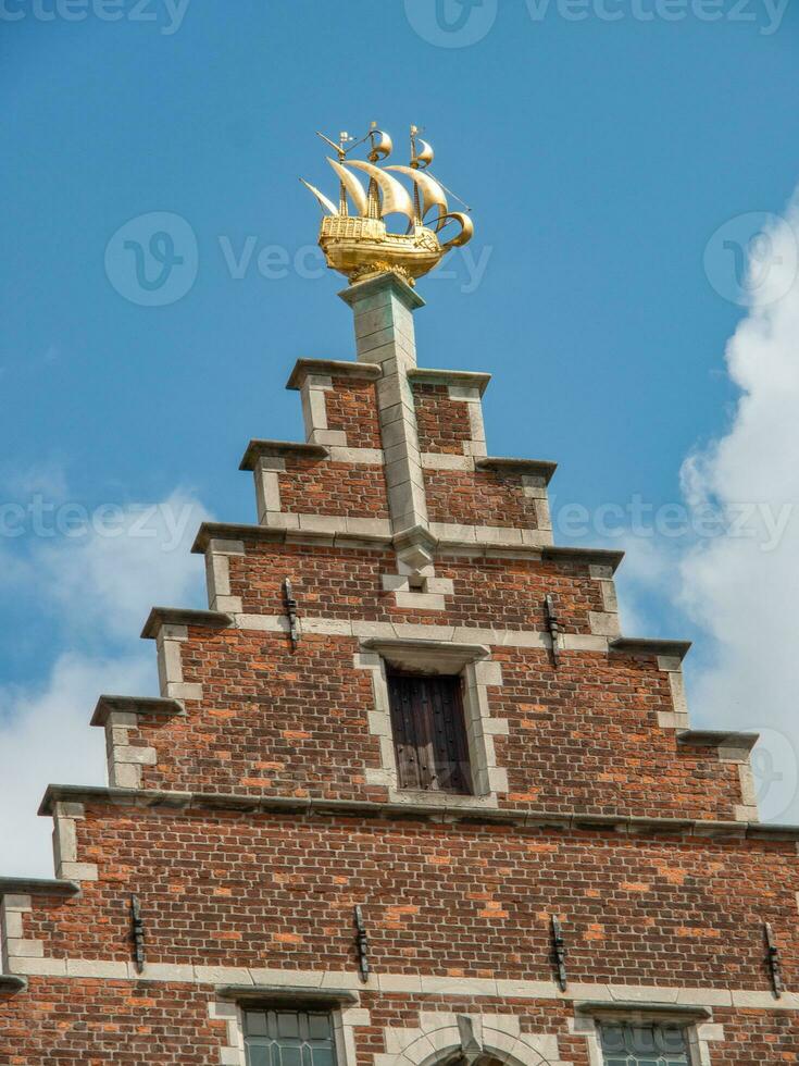 de stad av antwerpen foto