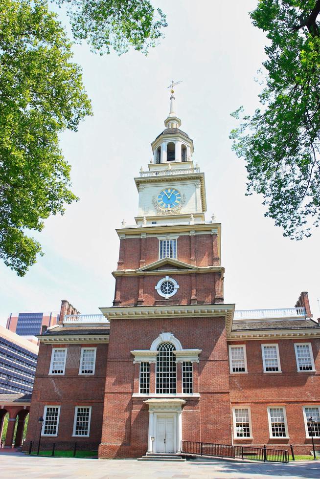 Independence Hall i Philadelphia, USA foto