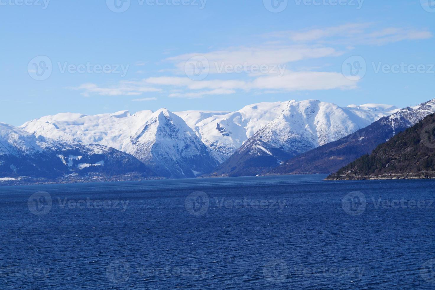 sognefjord i norge foto