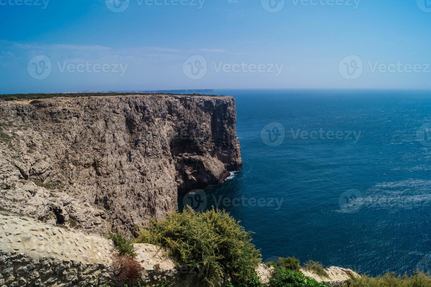 kusten i algarve portugal foto