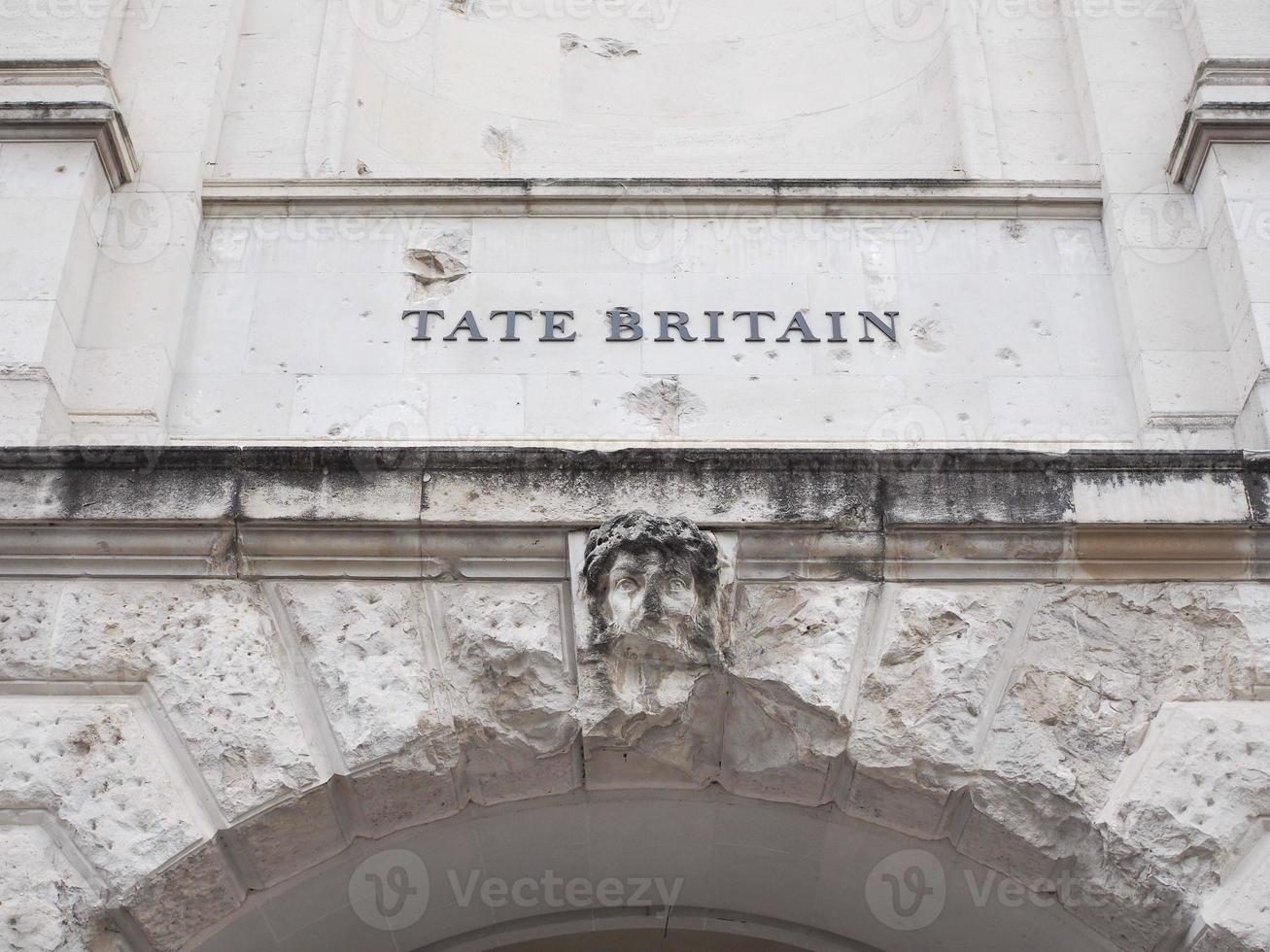 tate britain art gallery i London, Storbritannien foto