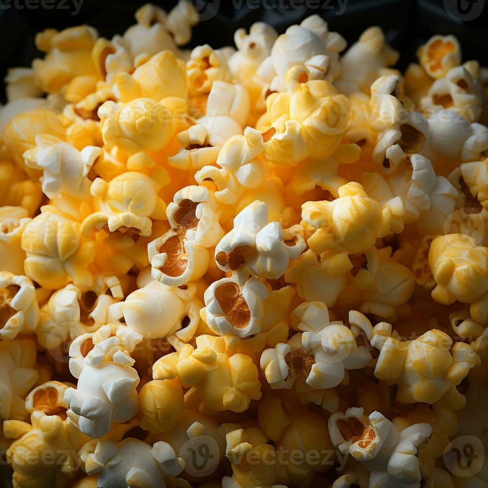 utsökt popcorn mellanmål foto