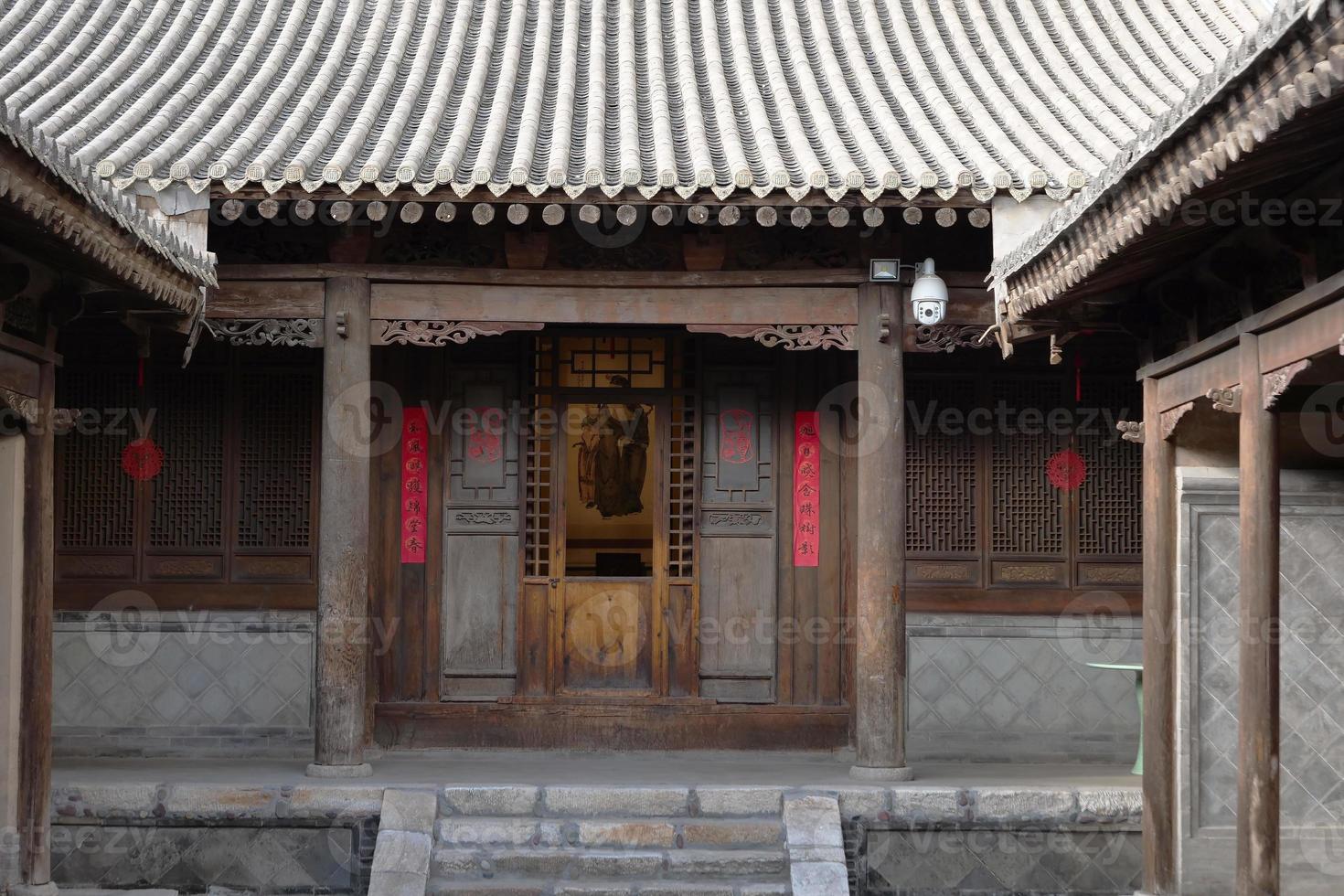 tianshui folkkonstmuseum hu shi folkhus, Gansu Kina foto