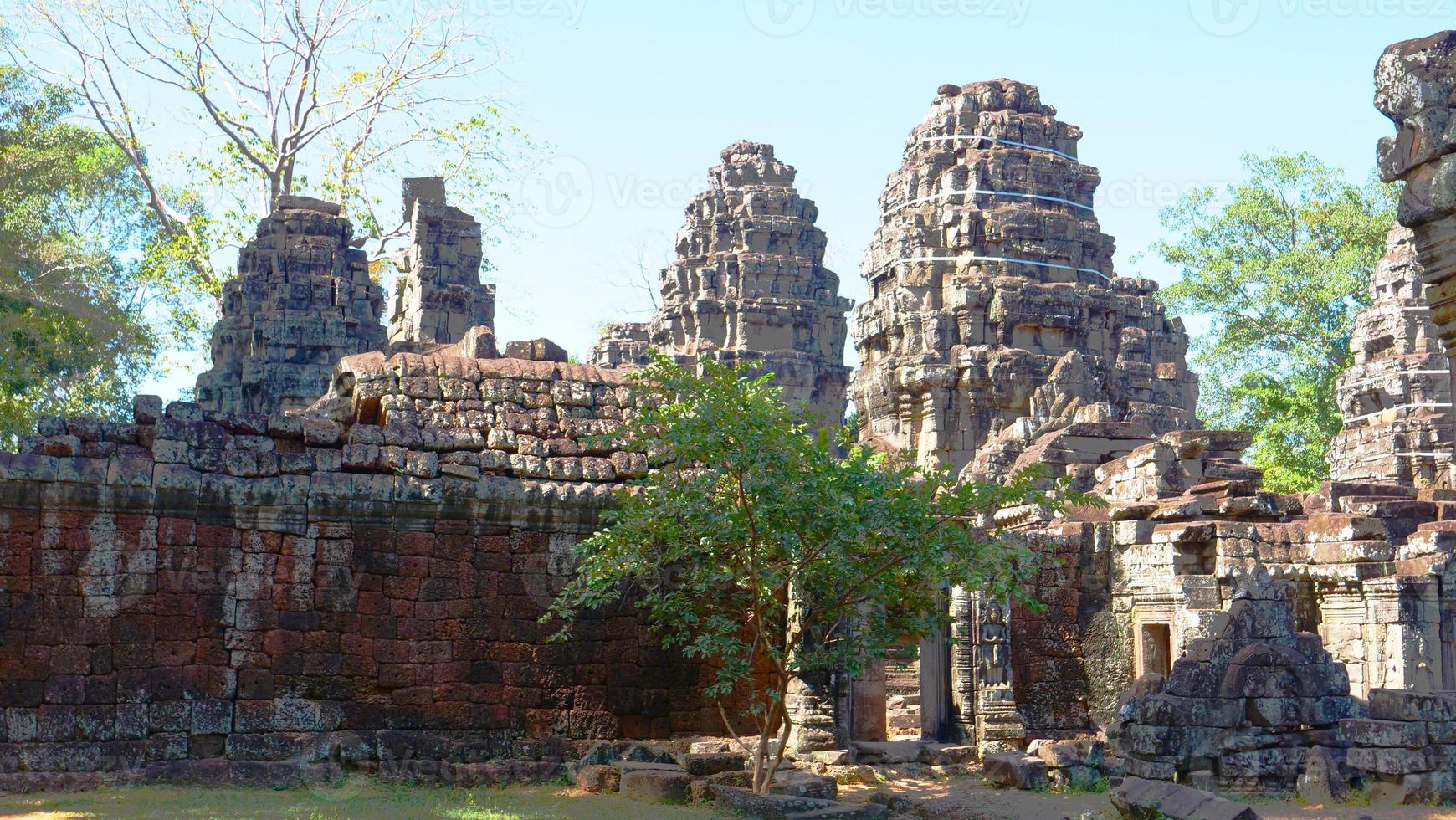 banteay kdei, en del av Angkor Wat -komplexet i Siem Reap, Kambodja foto