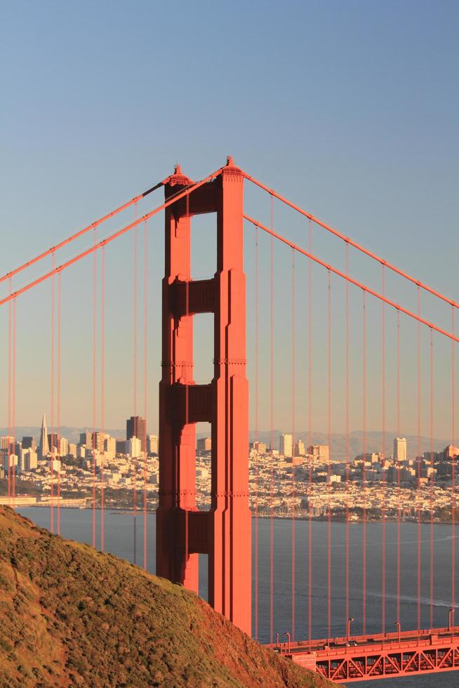 gyllene gate bridge san francisco foto