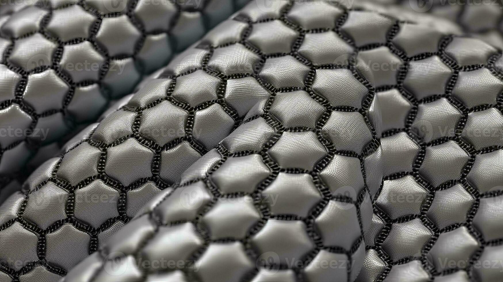 grå fotboll tyg textur med luft maska. sportkläder bakgrund foto