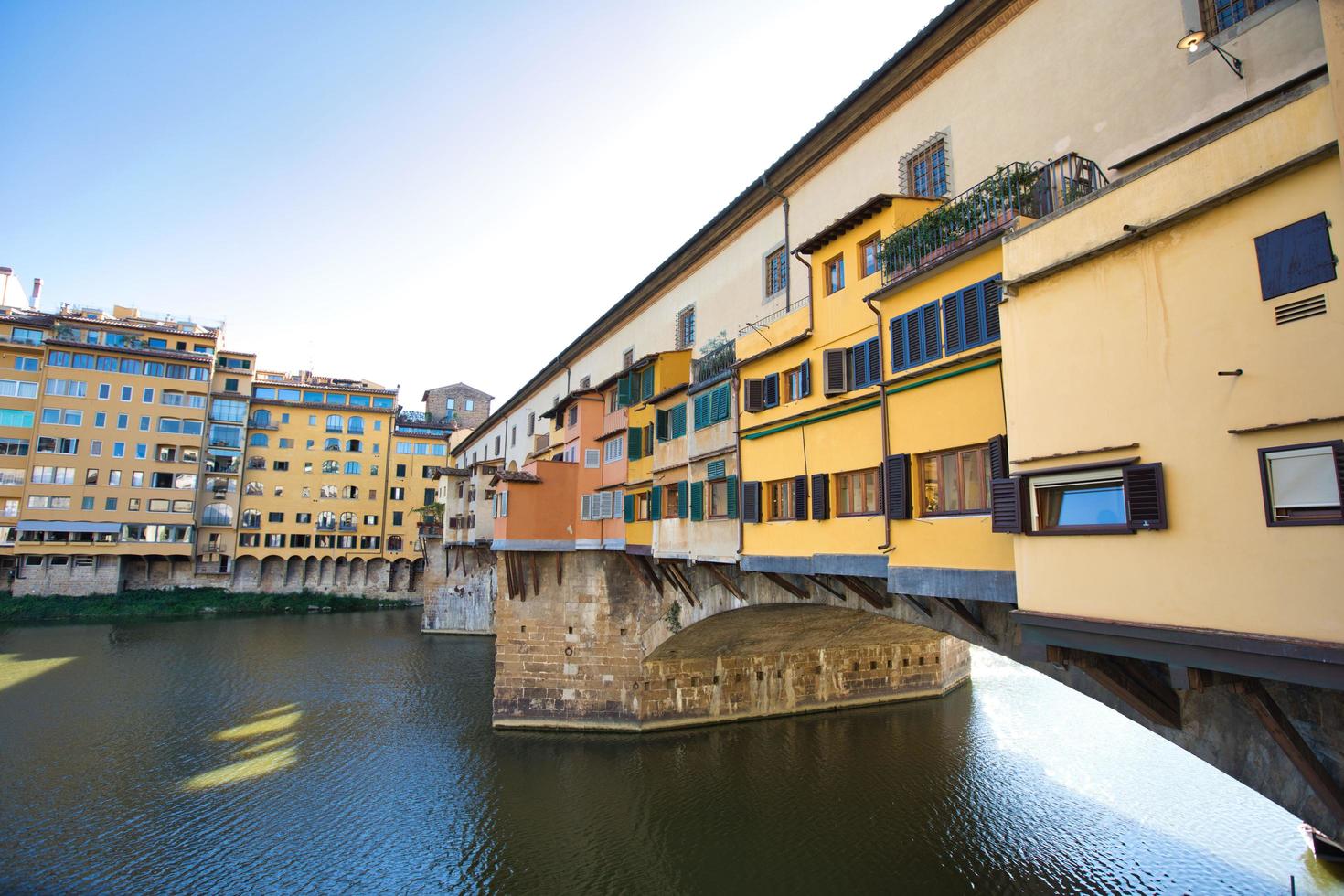 ponte vecchio i Florens Italien foto