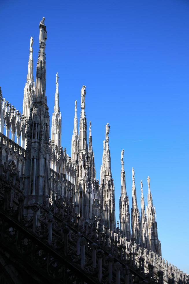 milan domkyrka, duomo di milano, italien foto