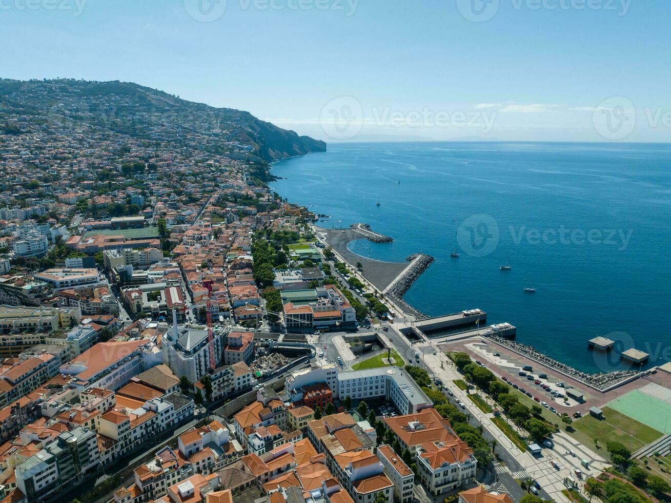 stadsbild - Funchal, portugal foto