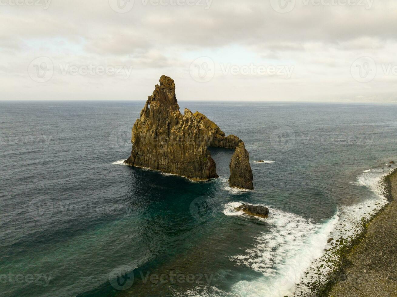 miradouro ilheus da ribeira da janela - madeira ö - portugal foto