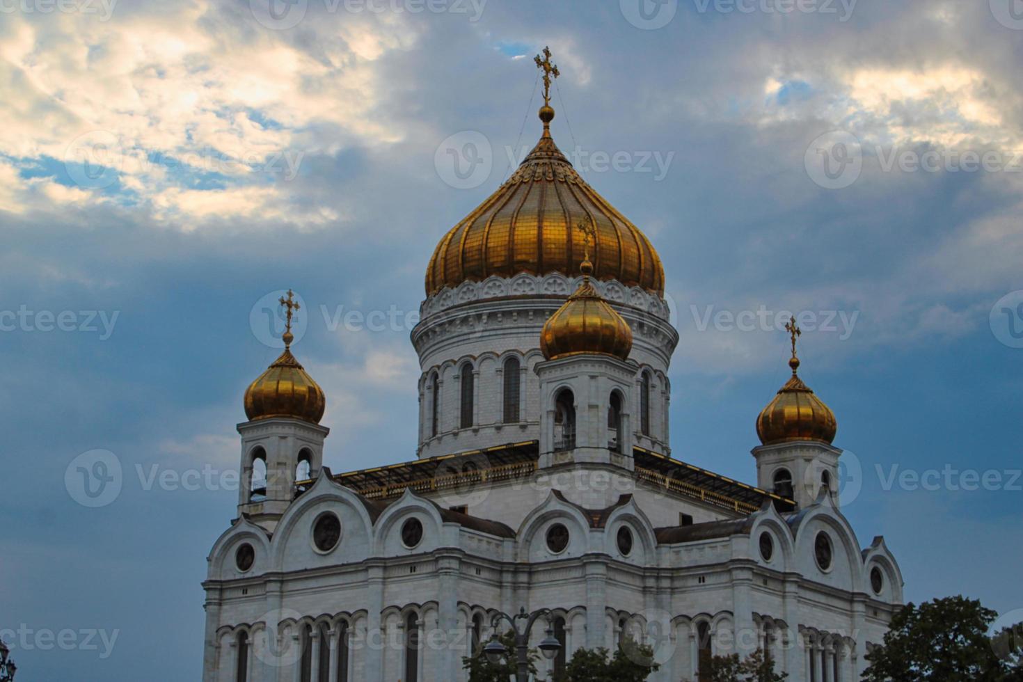 katedralen av Kristus frälsaren i Moskva foto