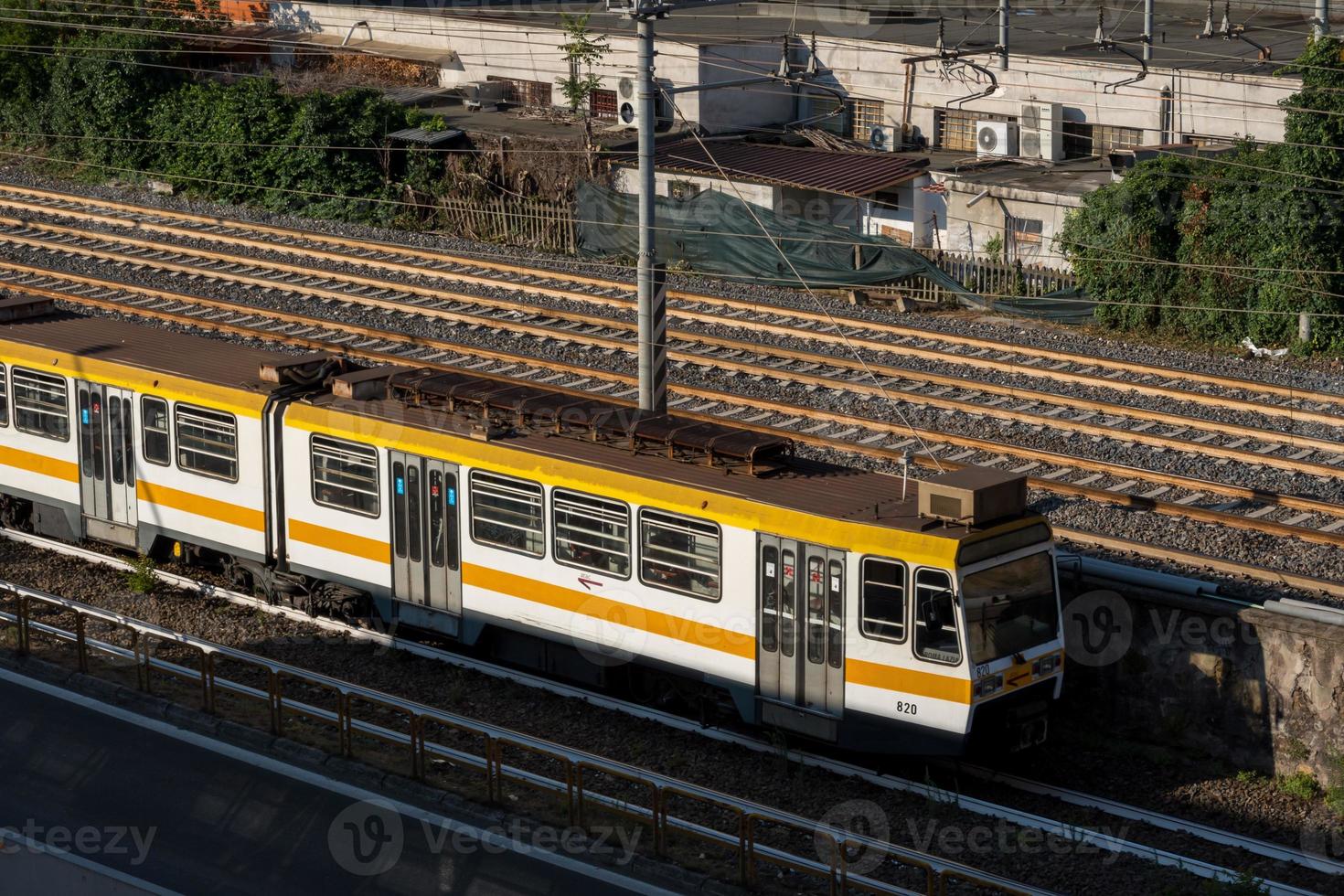 atac rome giardinetti järnväg som förbinder laziali med giardinetti foto