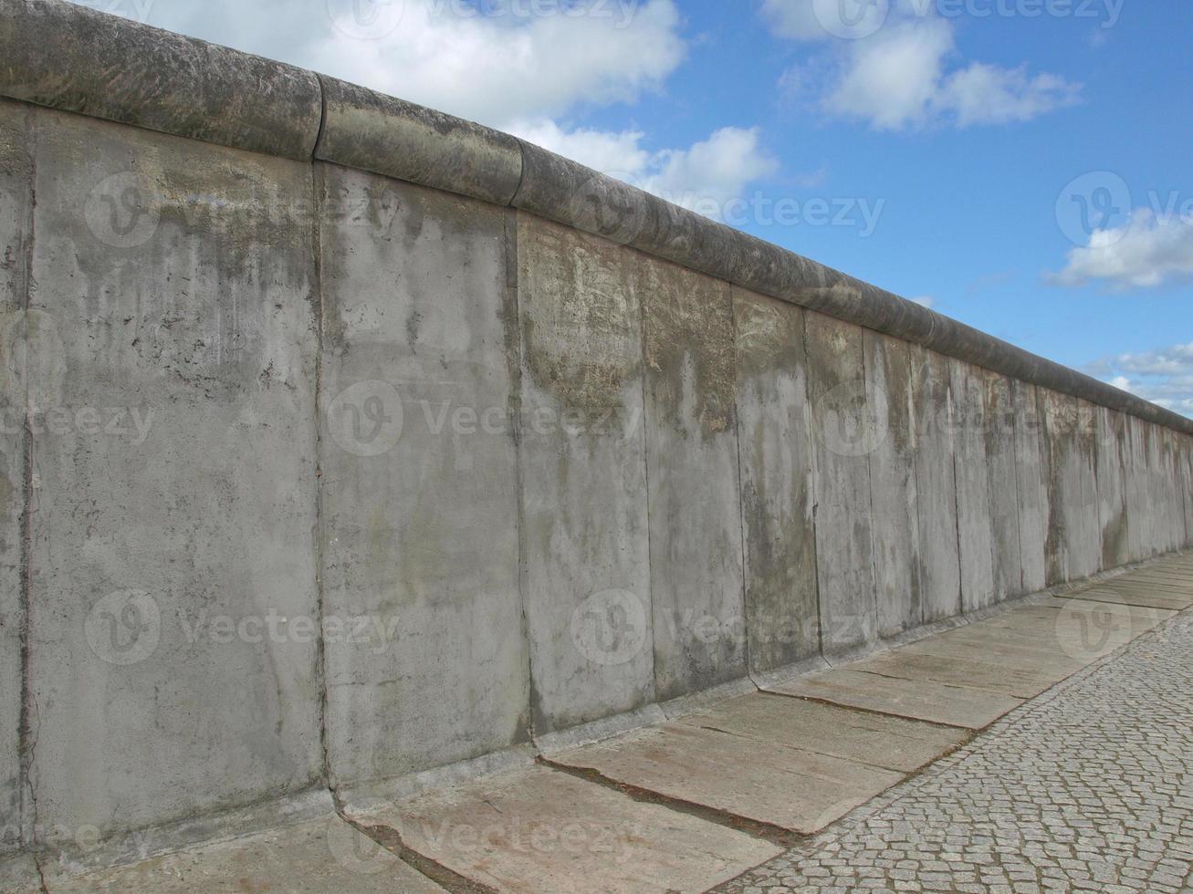 Berlinmuren i Berlin, Tyskland foto