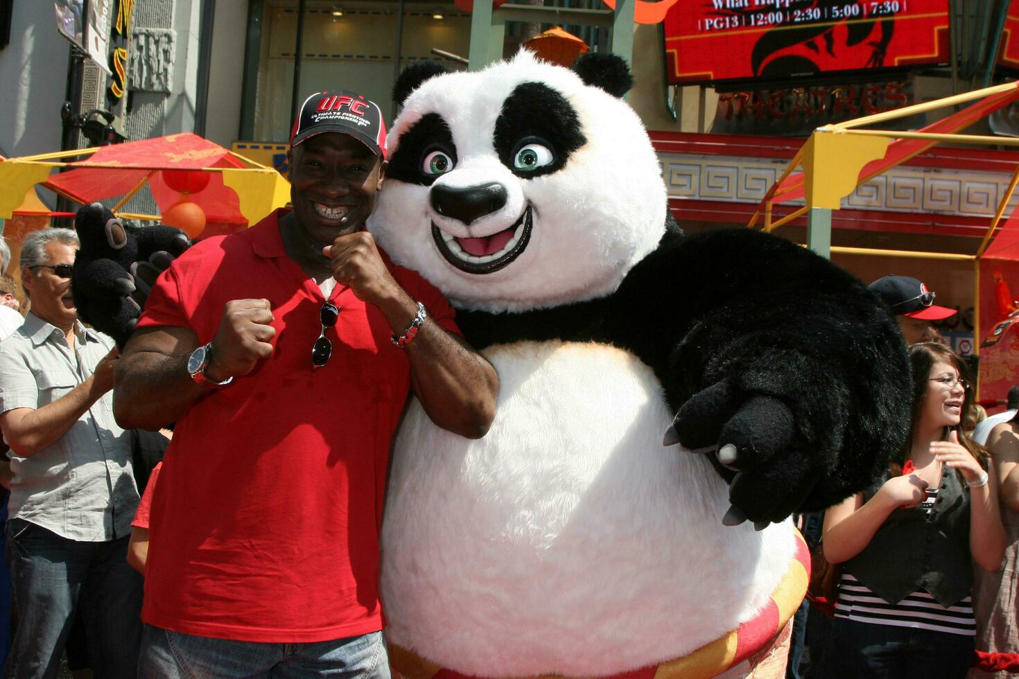 michael clark duncan kung fu panda la premiär graumans kinesisk teater los angeles ca Maj 31 2008 foto