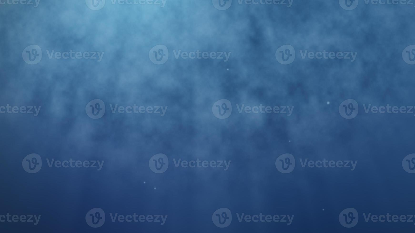 djupblå havsmarin med lysande solstråle och luftbubbla foto