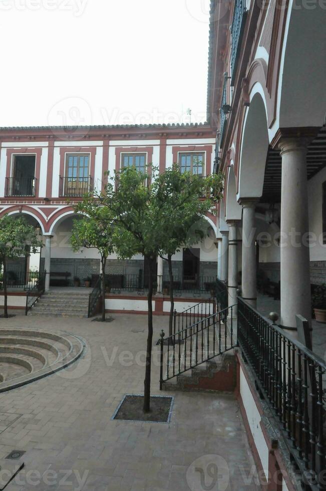 se av de stad av Sevilla foto