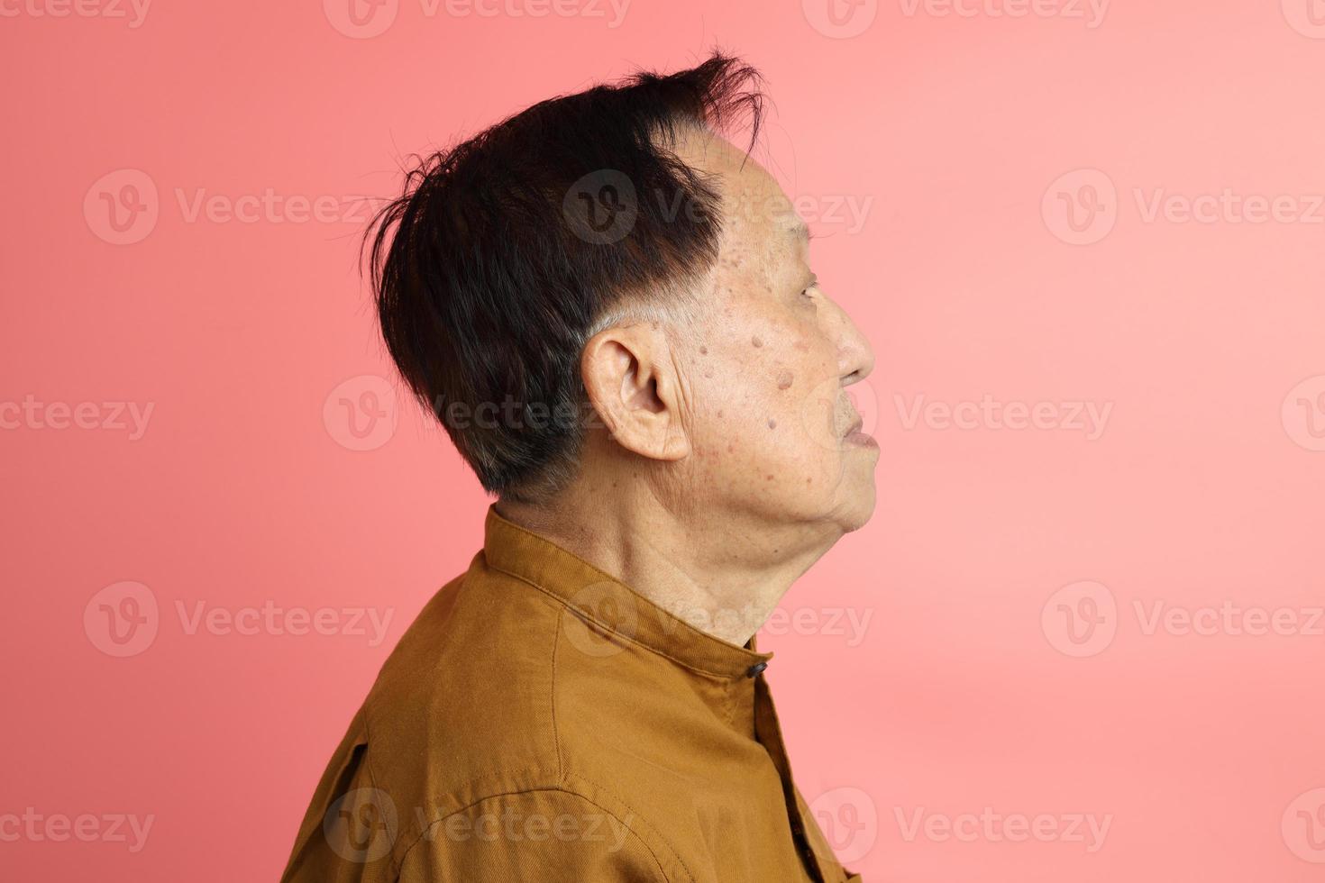asiatisk man porträtt foto