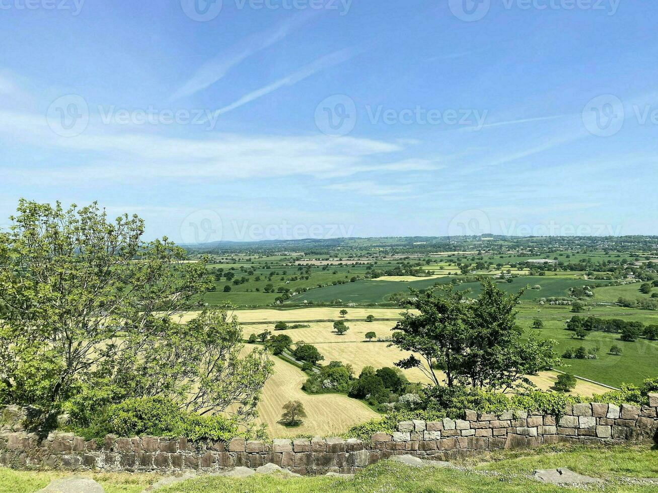 en se av de cheshire landsbygden nära beeston foto