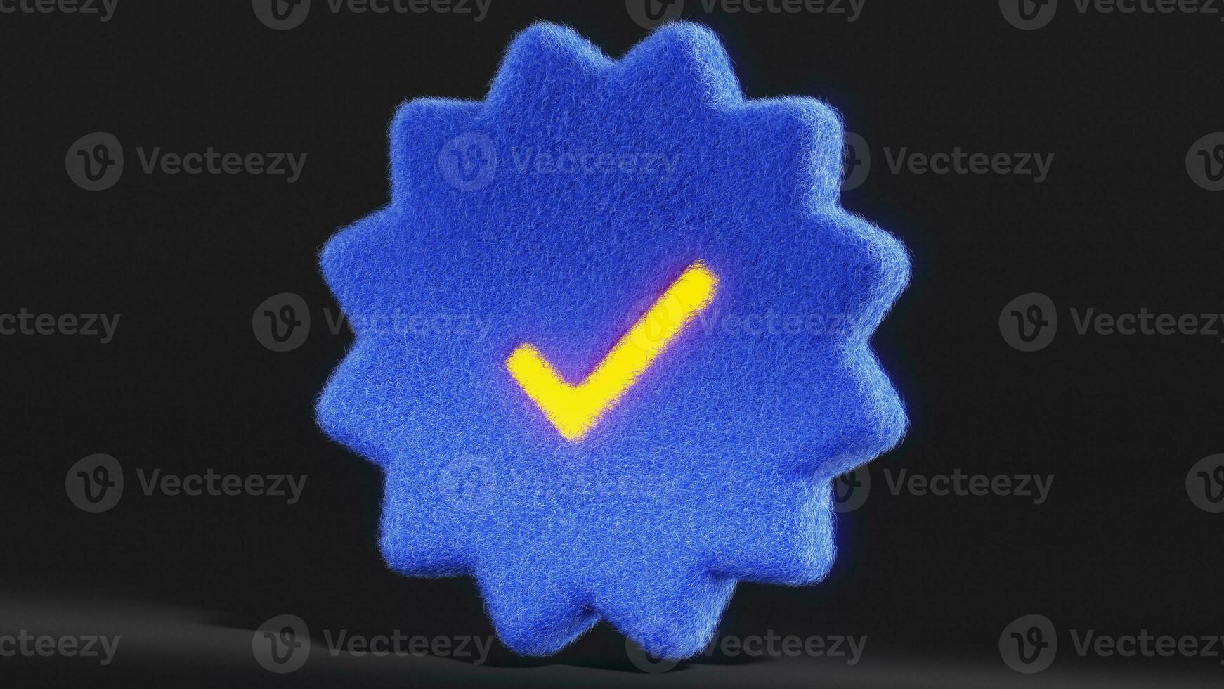 neoplush verifiering emblem foto