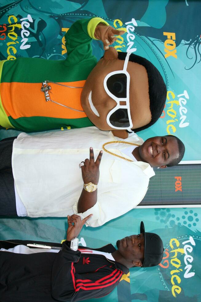 sångare sean kingston och gäster anländer på de tonåring val utmärkelser 2009 på gibson amfiteater på universell studior los angeles ca på augusti 9 2009 foto